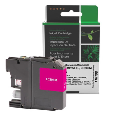 Clover Technologies Group, LLC LC205XXL Magenta Super High Yield Ink Cartridge