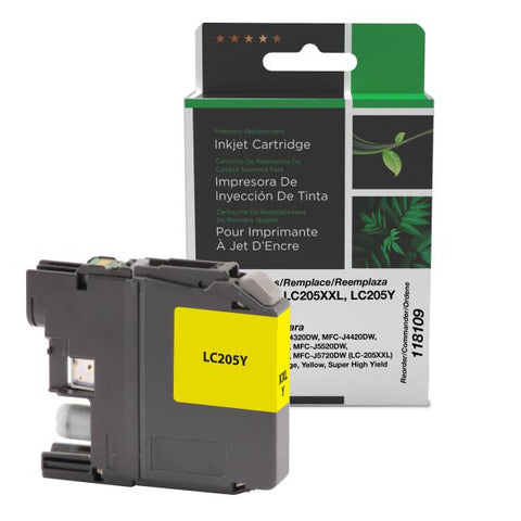 Clover Technologies Group, LLC LC205XXL Yellow Super High Yield Ink Cartridge