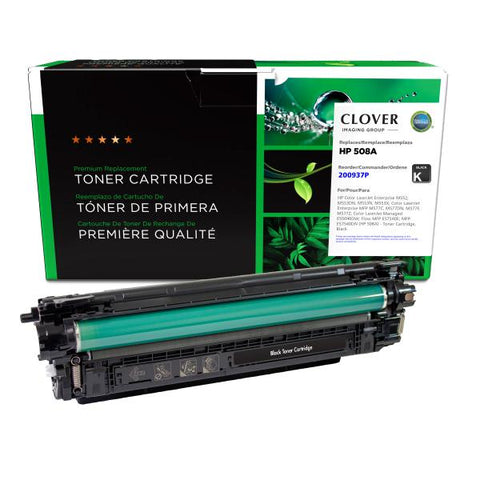 Clover Technologies Group, LLC Remanufactured Black Toner Cartridge (Alternative for HP CF360A) (6000 Yield)