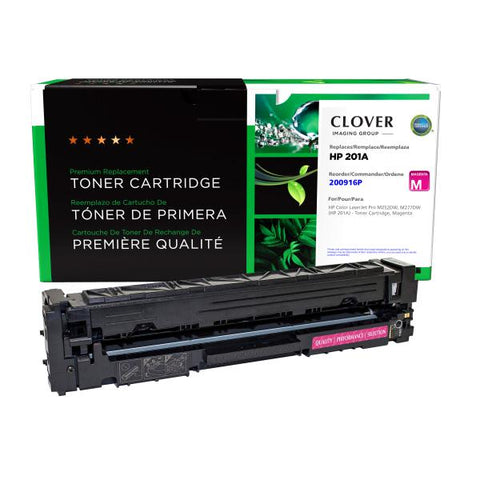 Clover Technologies Group, LLC Remanufactured Magenta Toner Cartridge (Alternative for HP CF403A 201A) (1400 Yield)