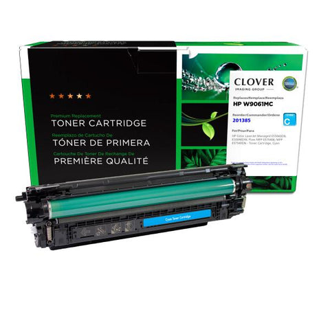 Clover Technologies Group, LLC Clover Imaging Remanufactured Cyan Toner Cartridge for HP W9061MC