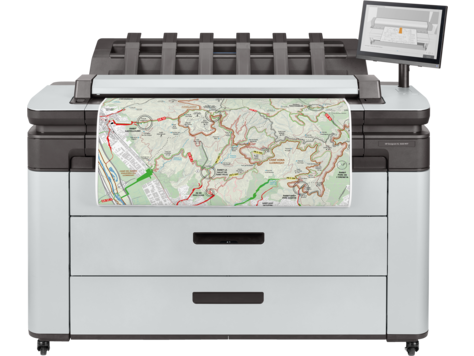 HP DesignJet XL 3600dr 36-in Multifunction Printer with PostScript/PDF