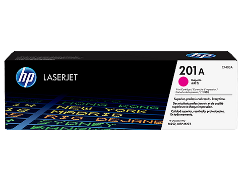 HP 201A (CF403A) Magenta Original LaserJet Toner Cartridge (1330 Yield)