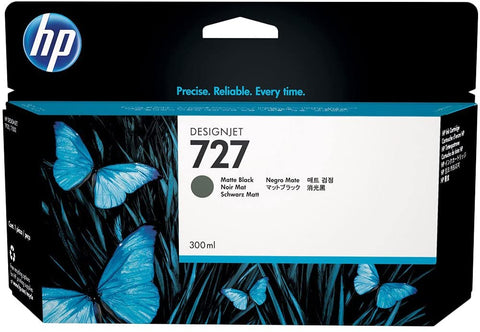 HP 727 (C1Q12A) Matte Black Original Ink Cartridge (300 ml)