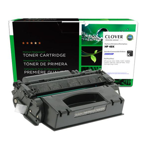 Clover Technologies Group, LLC Remanufactured High Yield Toner Cartridge (Alternative for HP Q5949X 49X) (6000 Yield)