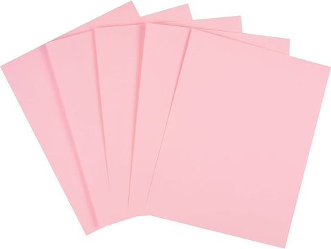 Impact Networking Letter Case 8.5 x 11 20# Premium Pastel Pink (5,000 sheets per box)