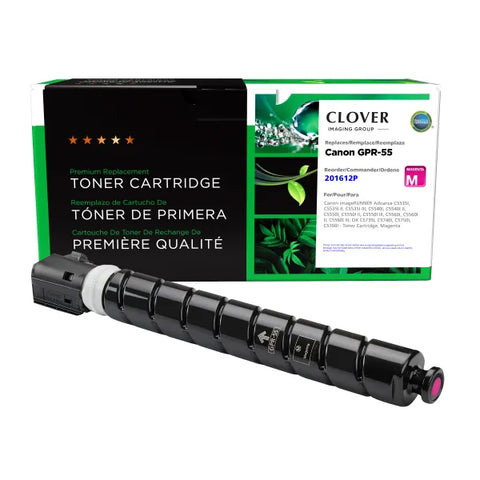 Clover Technologies Group, LLC Clover Remanufactured Magenta Toner Cartridge for Canon GPR-55M