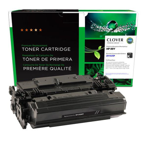 Clover Technologies Group, LLC Clover Imaging Remanufactured Extra High Yield Toner Cartridge (New Chip) for HP 89Y (CF289Y)