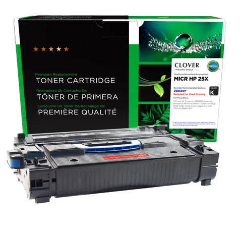 Clover Technologies Group, LLC Remanufactured High Yield MICR Toner Cartridge (Alternative for HP CF325X 25X) (34500 Yield)