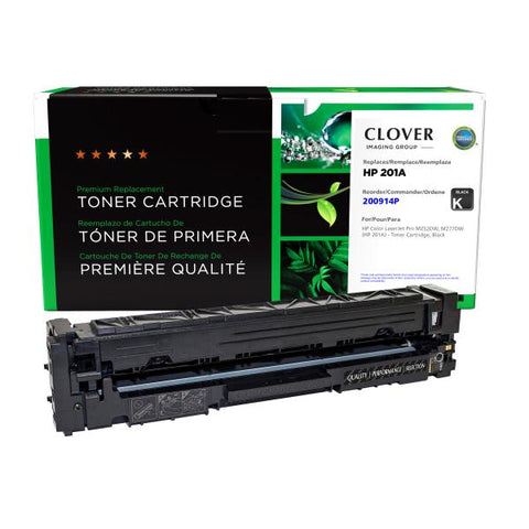 Clover Technologies Group, LLC Remanufactured Black Toner Cartridge (Alternative for HP CF400A 201A) (1500 Yield)