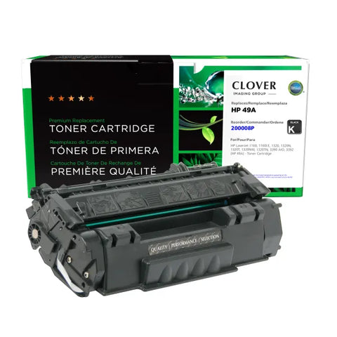 Clover Technologies Group, LLC Remanufactured Toner Cartridge (Alternative for HP Q5949A 49A) (2500 Yield)