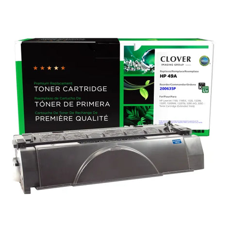 Clover Technologies Group, LLC Remanufactured Extended Yield Toner Cartridge (Alternative for HP Q5949A 49A) (5000 Yield)