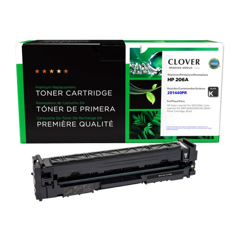 Clover Technologies Group, LLC Clover Imaging Remanufactured Black Toner Cartridge for HP W2110A (HP 206A)