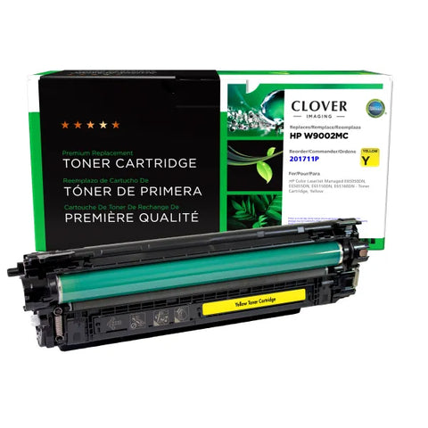 Clover Technologies Group, LLC Clover Imaging Remanufactured Yellow Toner Cartridge for HP W9002MC