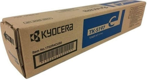 Kyocera (TK-5197C) Cyan Toner Cartridge (7,000 Yield)