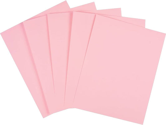 Impact Networking Letter Case 8.5 x 11 20# Premium Pastel Pink (5,000 sheets per box)